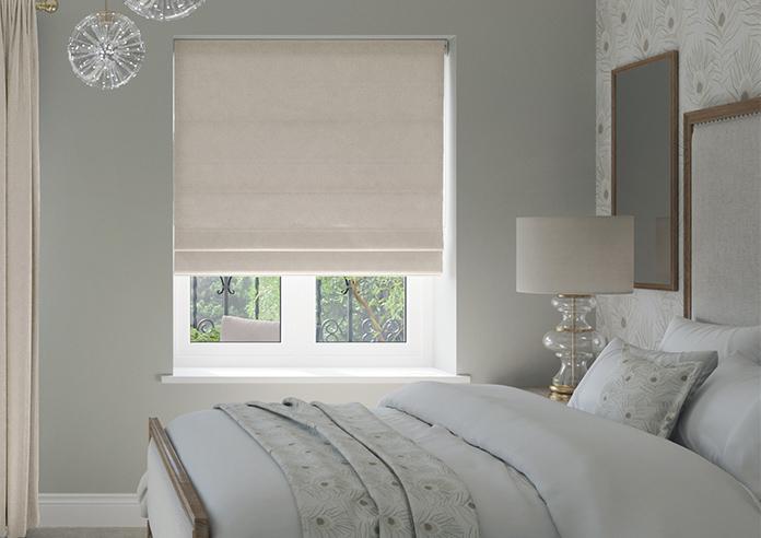 Oleander, Cream - Twist&Fit Roman Blind - Image 3
